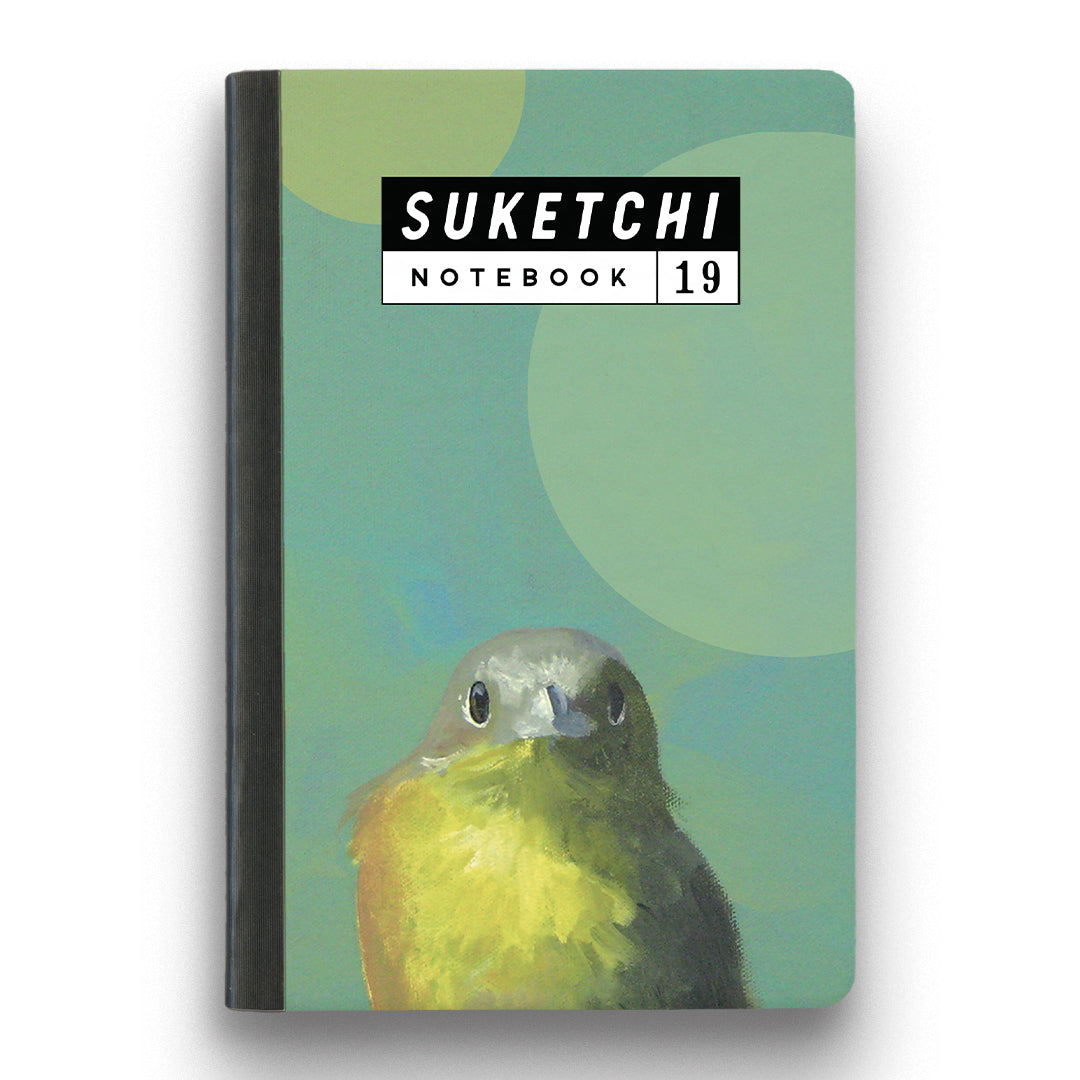 Yellow Bird Notebook - Medium