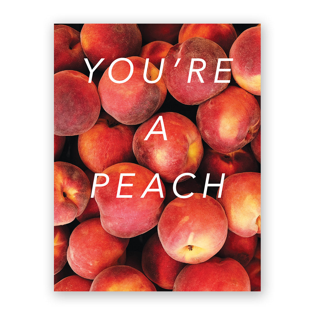 You're a Peach Card – The Mincing Mockingbird & The Frantic Meerkat