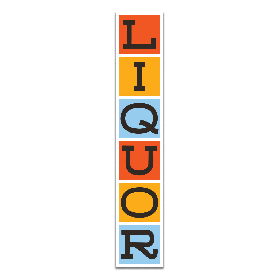 Liquor Sticker