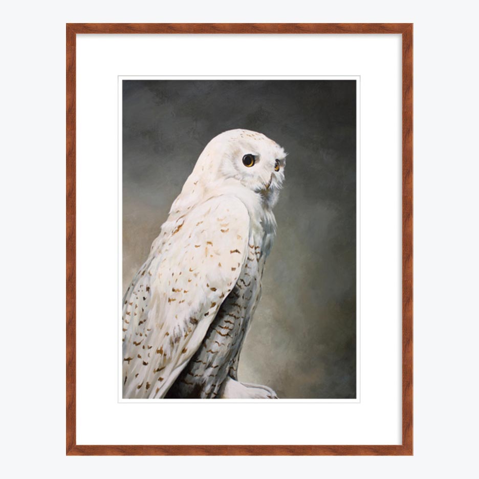 19 x 24 Limited Edition Art Print - In The Leaf Litter, Something Tries To Hide Its Own Heartbeat