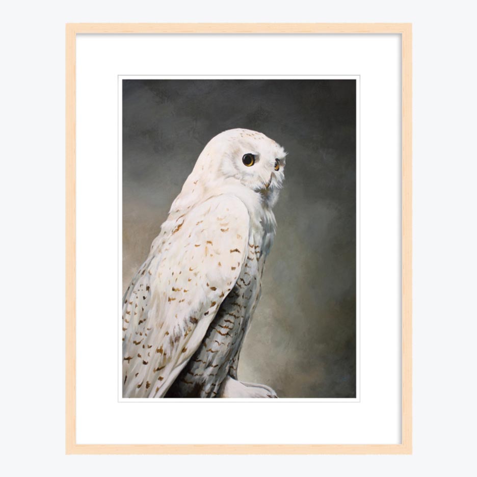 19 x 24 Limited Edition Art Print - In The Leaf Litter, Something Tries To Hide Its Own Heartbeat