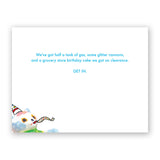 Convertible Cat Birthday Card