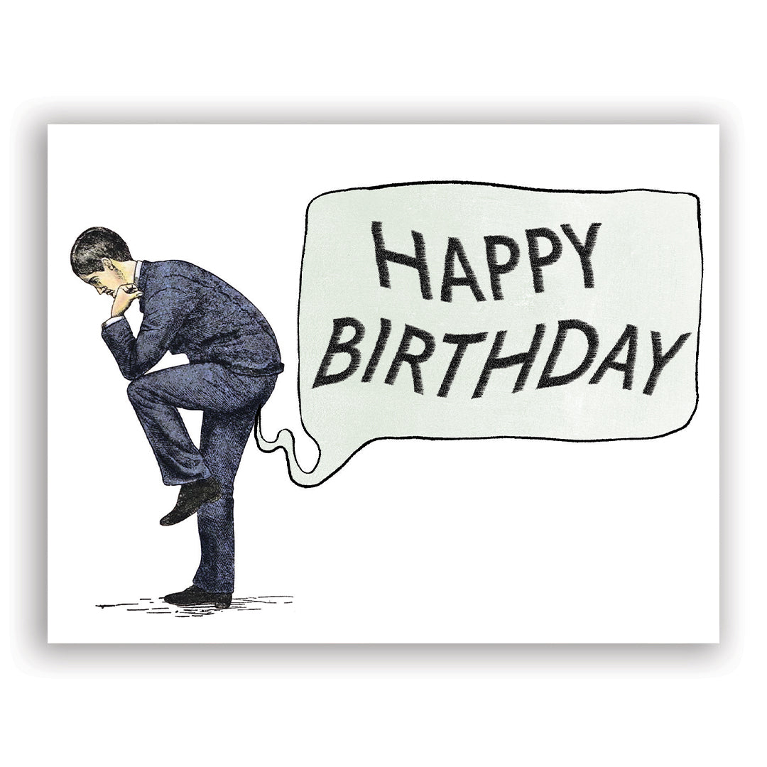 Fart Birthday Card