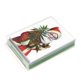 Cannabis Santa Holiday Card