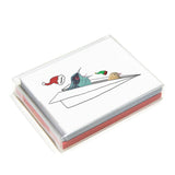 Christmas Airplane Card