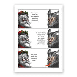 Krampus Christmas Card