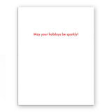 Sparkly Santa Card