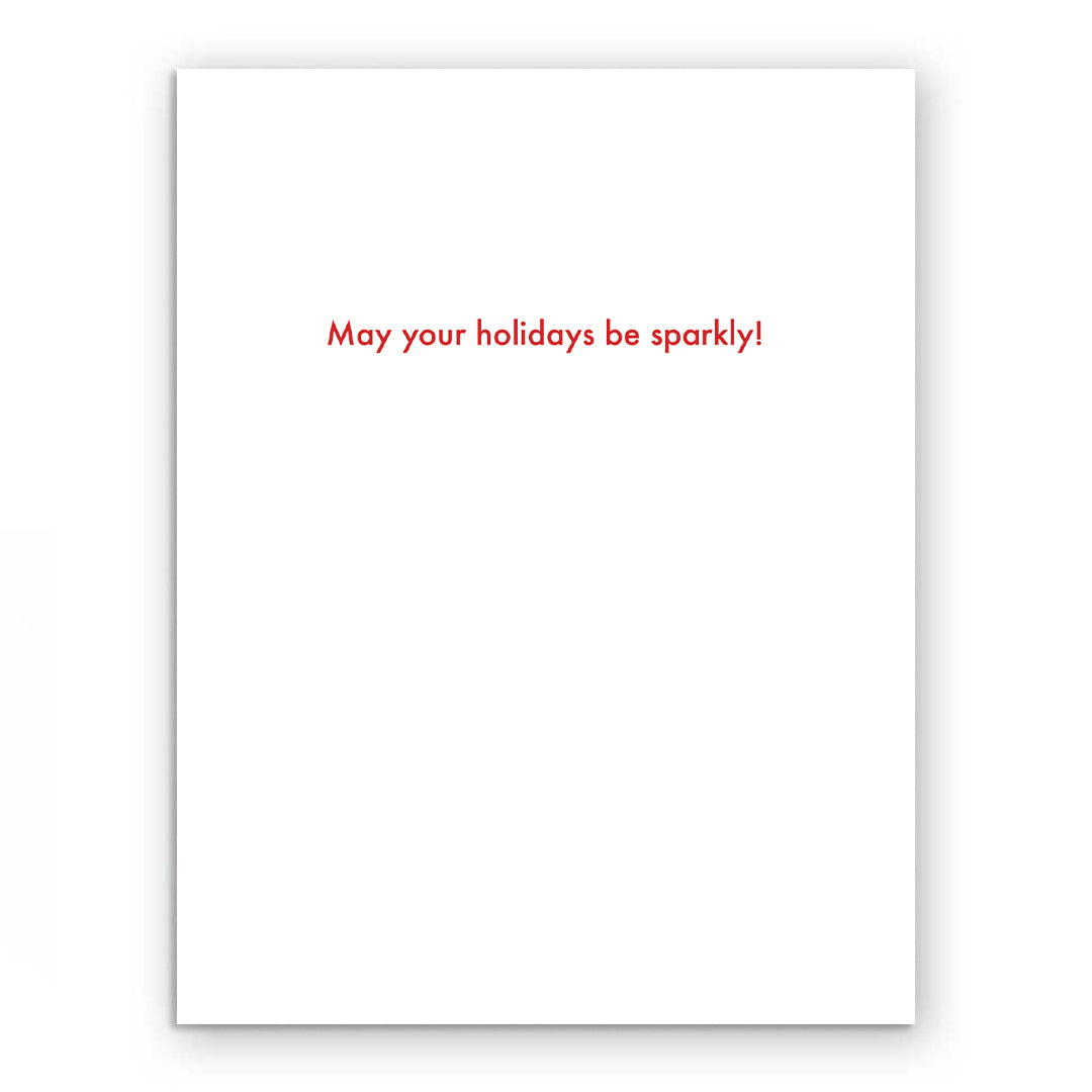 Sparkly Santa Card