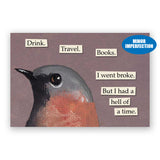 Sale - Drink. Travel. Books. Magnet