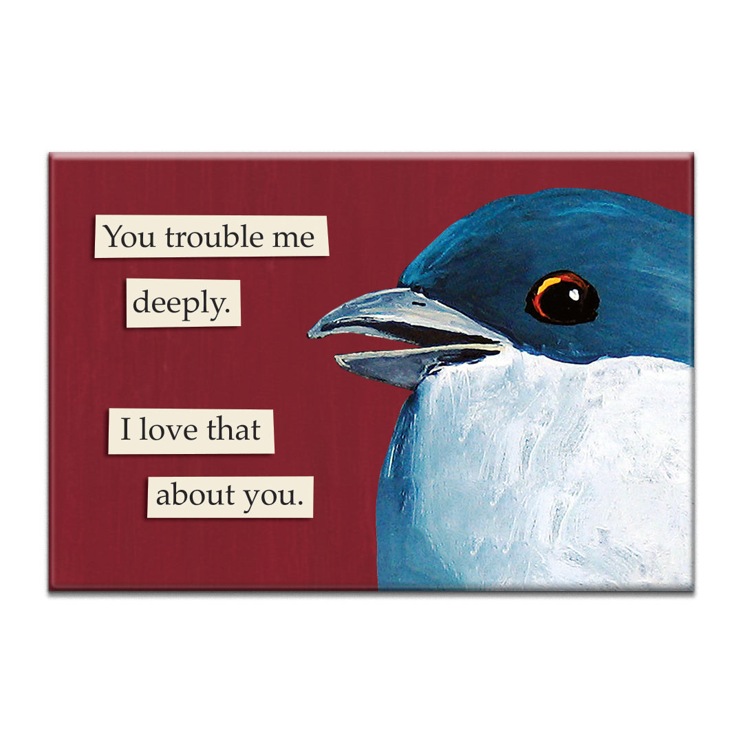 You Trouble Me Magnet