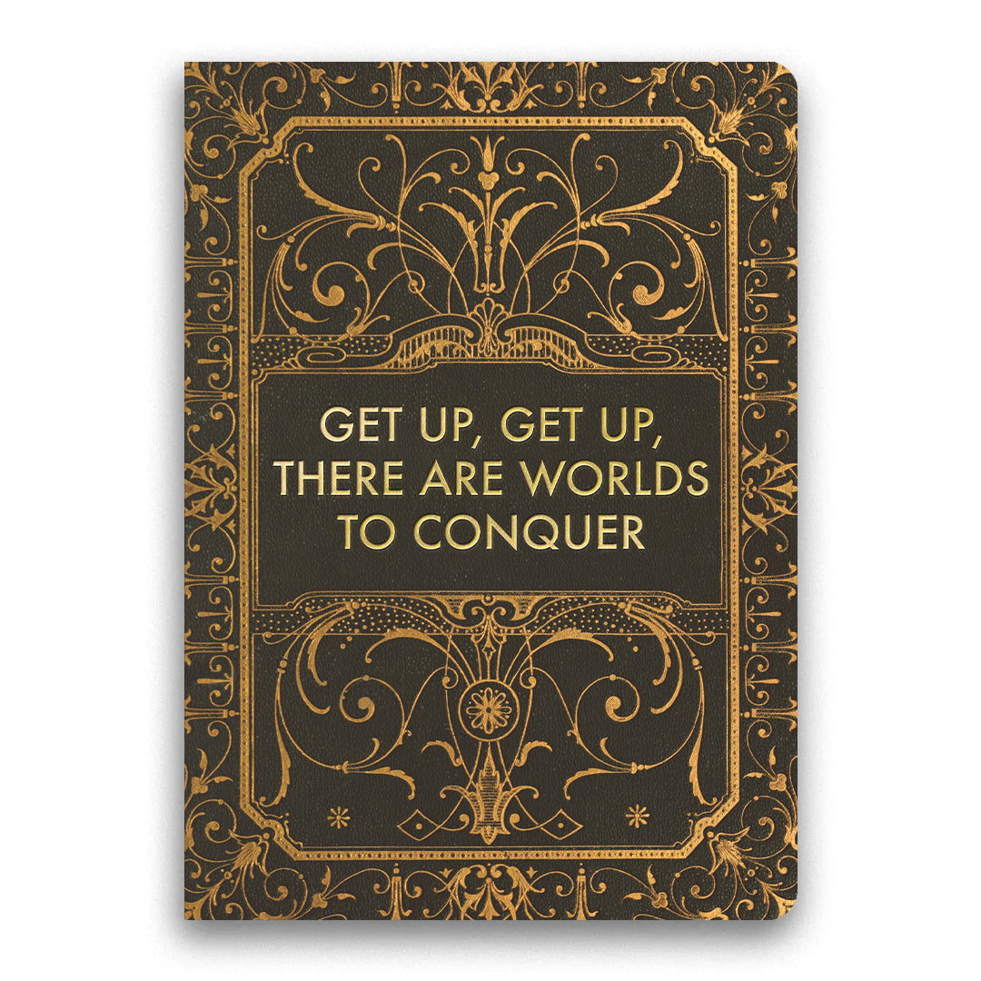 MM X V.E. Schwab - Worlds to Conquer Journal - Medium