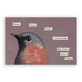 Mixed Postcards Set #2 - Set of 10 - Troubled Birds