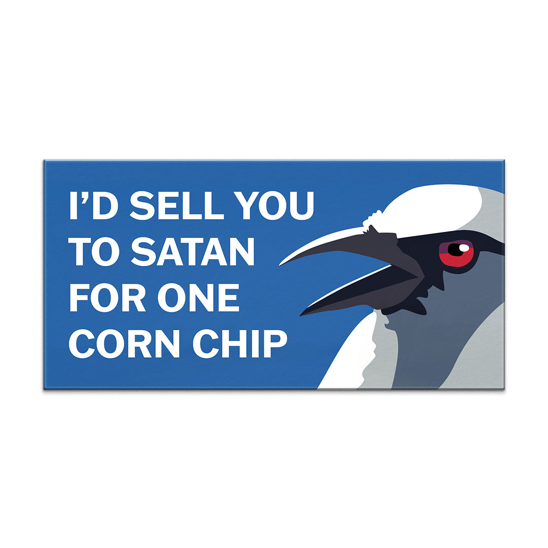 Corn Chip Car Magnet