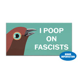 Sale - Poop on Fascists Car Magnet
