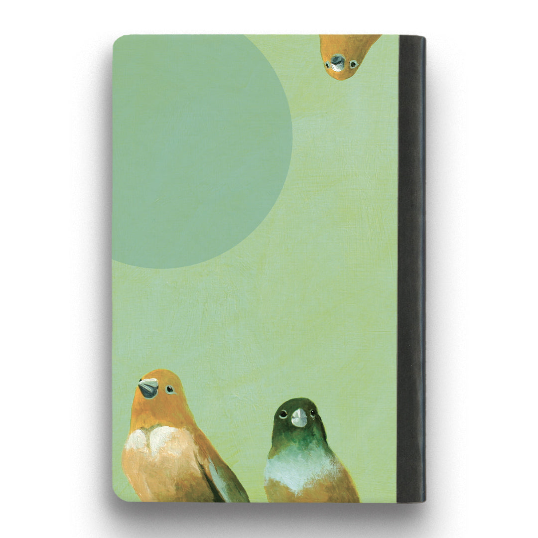 Yellow Bird Notebook - Medium – The Mincing Mockingbird & The Frantic ...