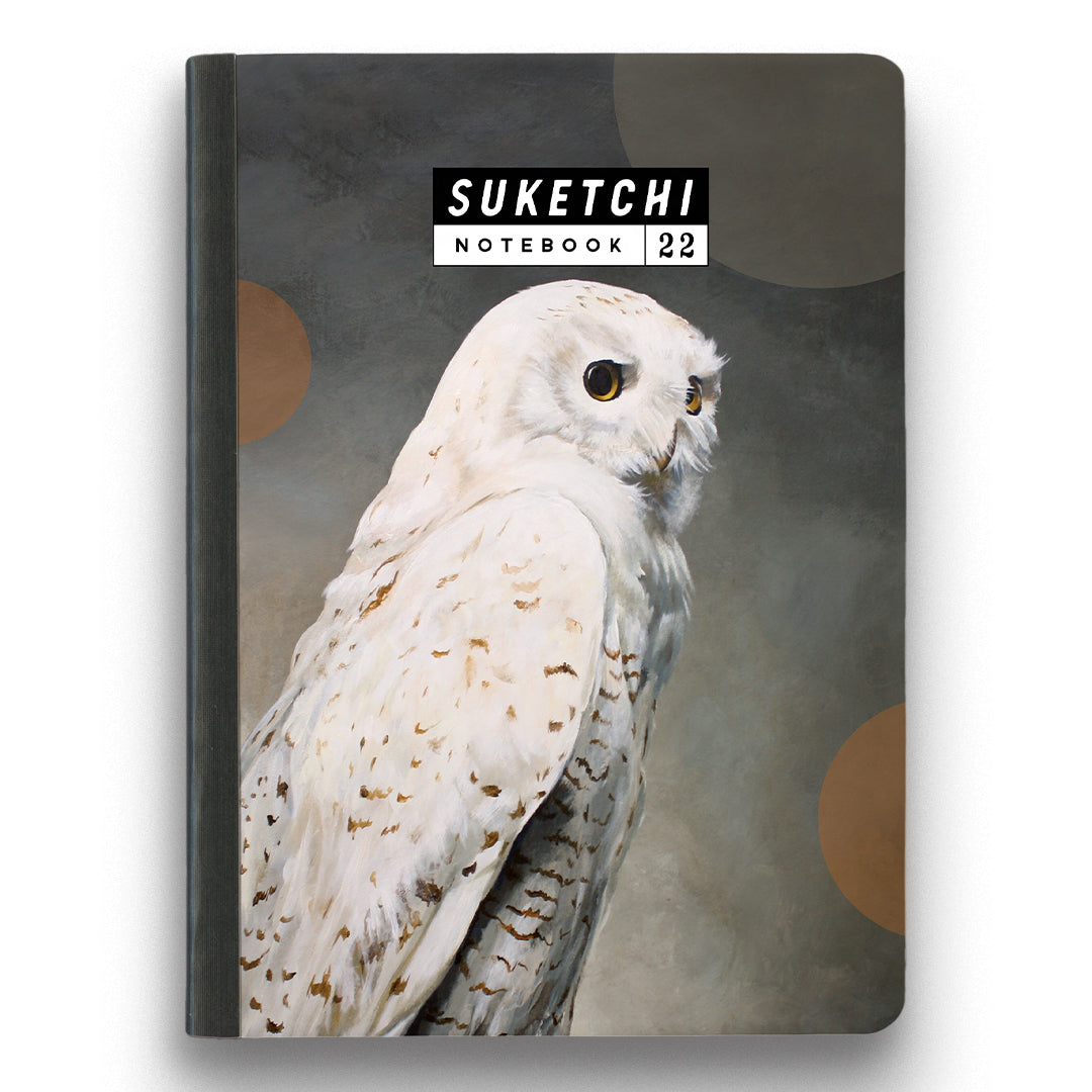 Snowy Owl Notebook - Large