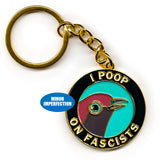 Sale - Poop on Fascists Key Chain