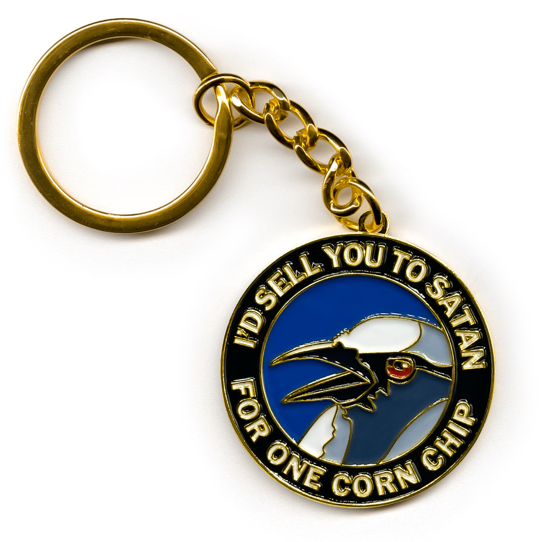 Corn Chip Key Chain