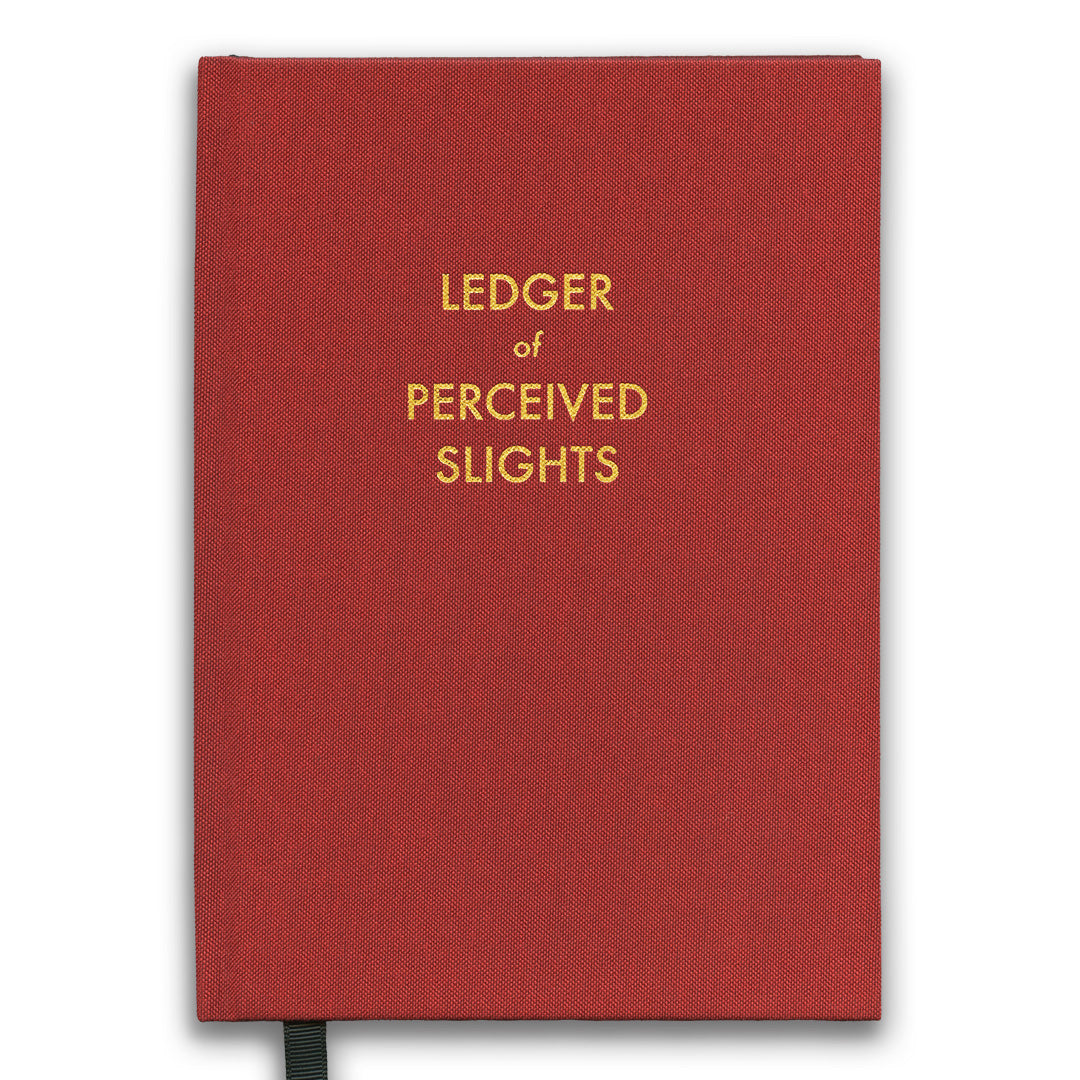 Ledger of Perceived Slights Luxe Journal