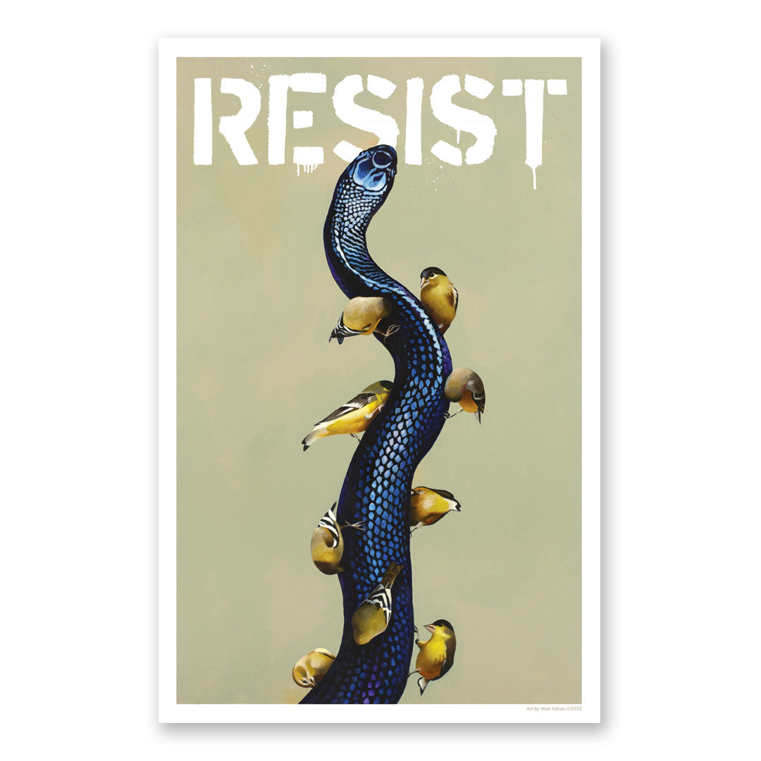 11 x 17 Print - RESIST