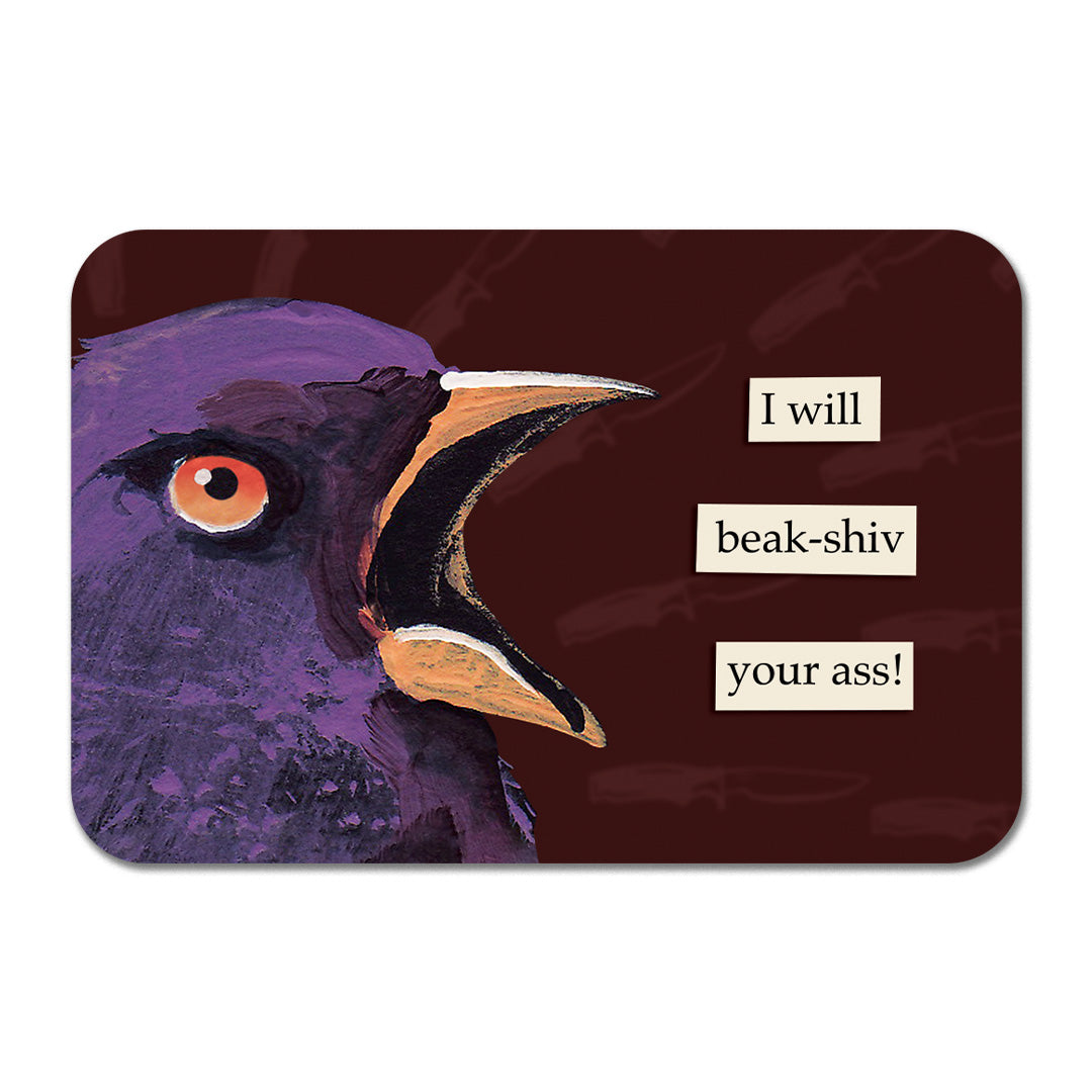 Beak-Shiv Sticker