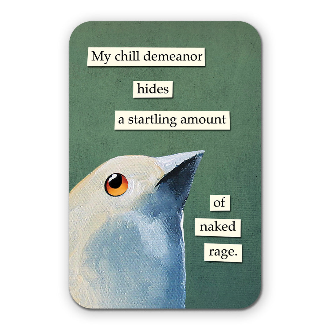 Chill Demeanor Sticker