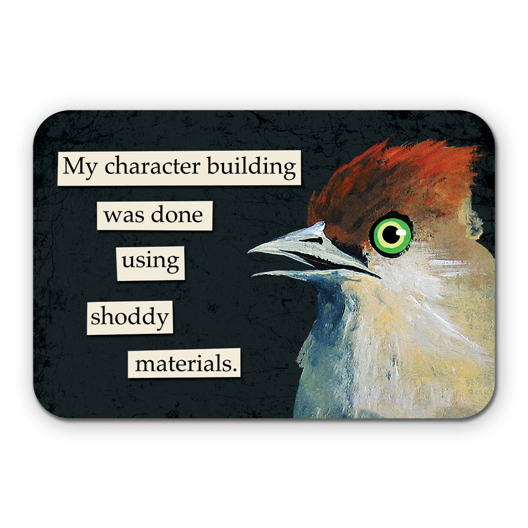 Shoddy Materials Sticker