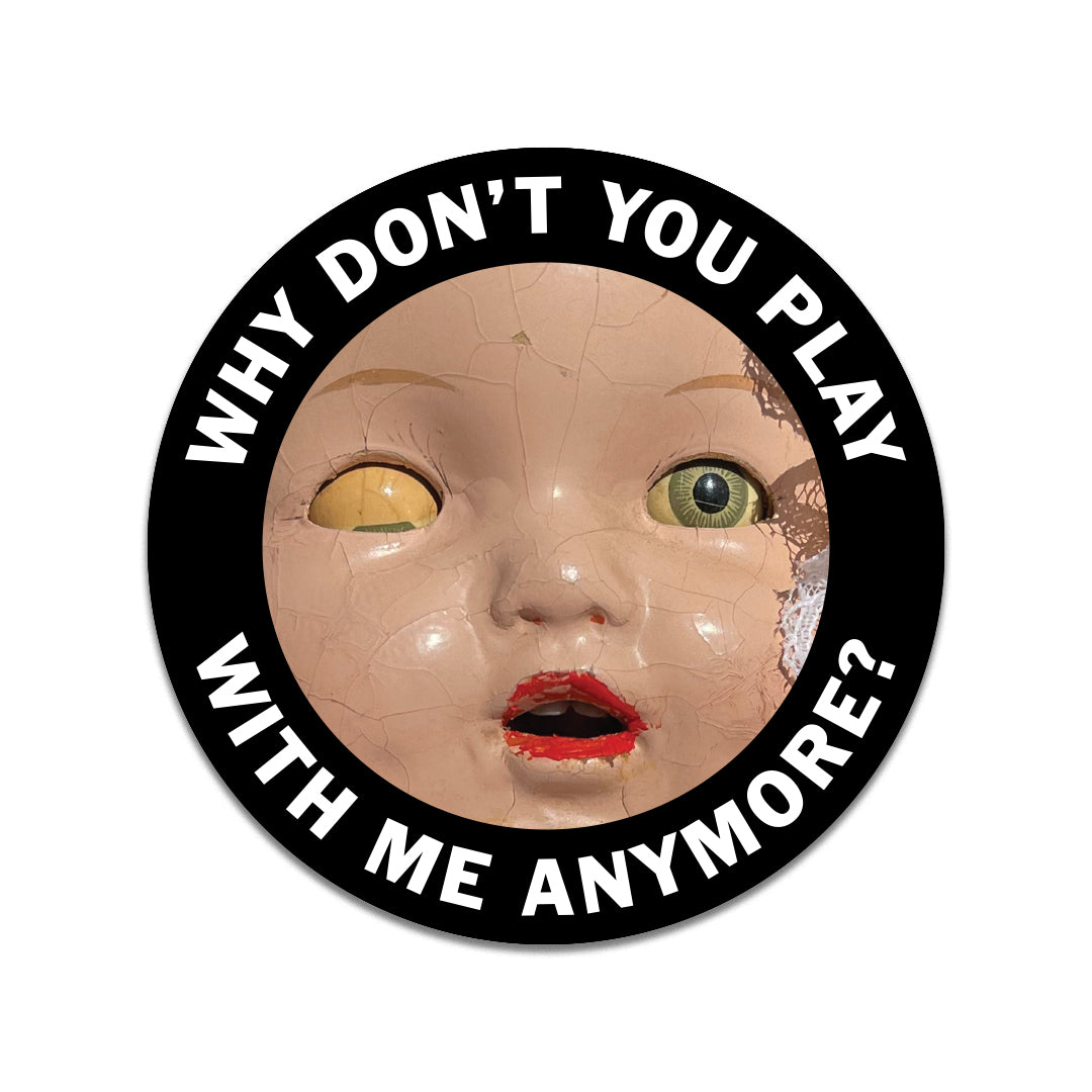 Play With Me Doll Sticker