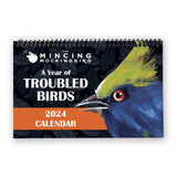 Troubled Birds 2024 Wall Calendar