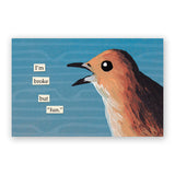 Troubled Birds 2024 Wall Calendar
