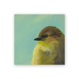 4 x 4 Fictional Yellow Bird Wings on Wood Decor