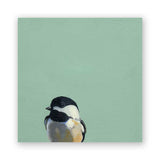 Sale - 6 x 6 Chickadee Wings on Wood Decor