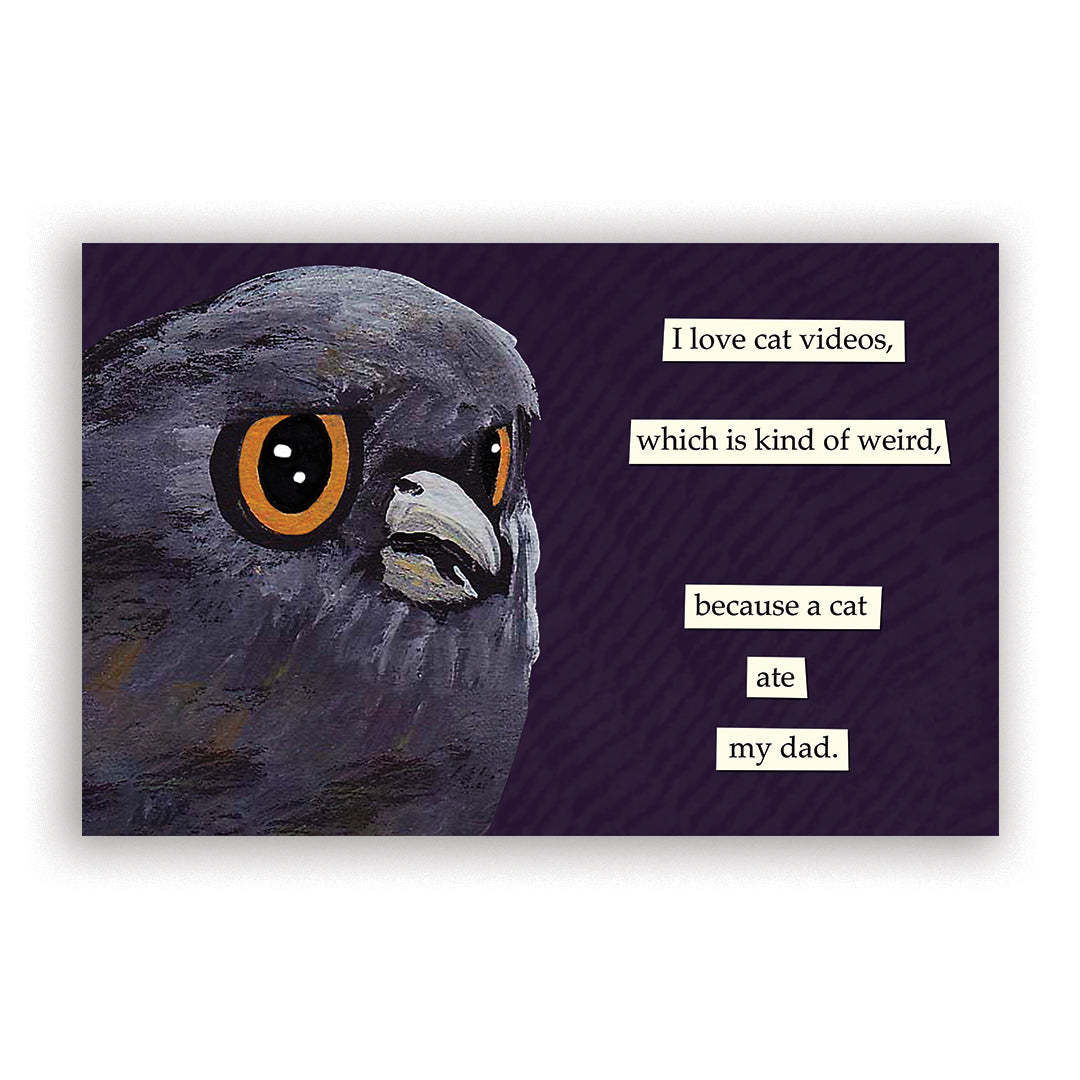 Troubled Birds 2026 Wall Calendar