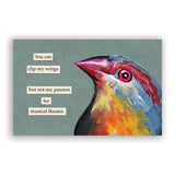 Troubled Birds 2026 Wall Calendar