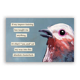 Troubled Birds 2027 Wall Calendar