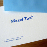 Mazel Tov Card
