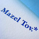 Mazel Tov Card