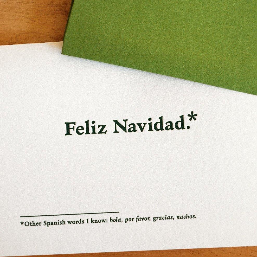 Feliz Navidad Card