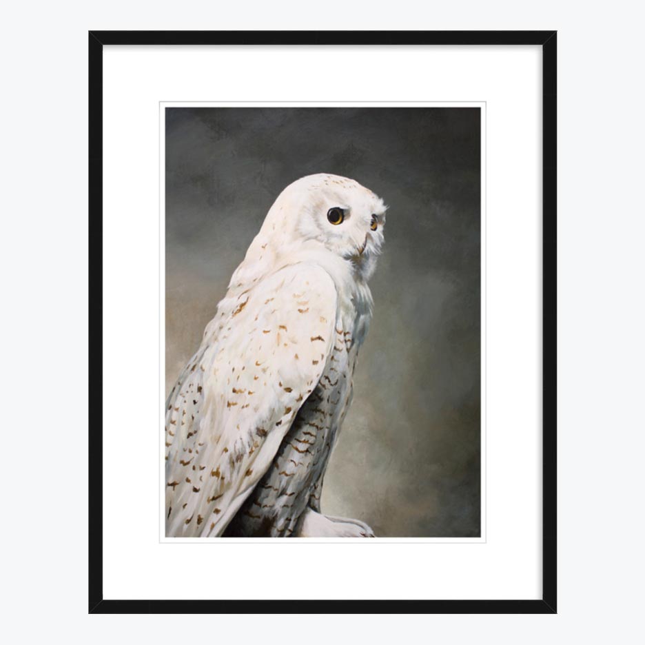 19 x 24 Limited Edition Art Print - In The Leaf Litter, Something Tries To Hide Its Own Heartbeat