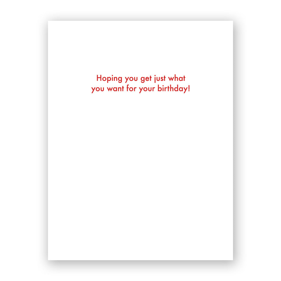 Axe Birthday Card