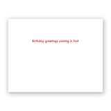 Airplane Birthday Greetings Card