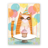 Cat Birthday Sprinkles Card