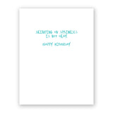 Cat Birthday Sprinkles Card