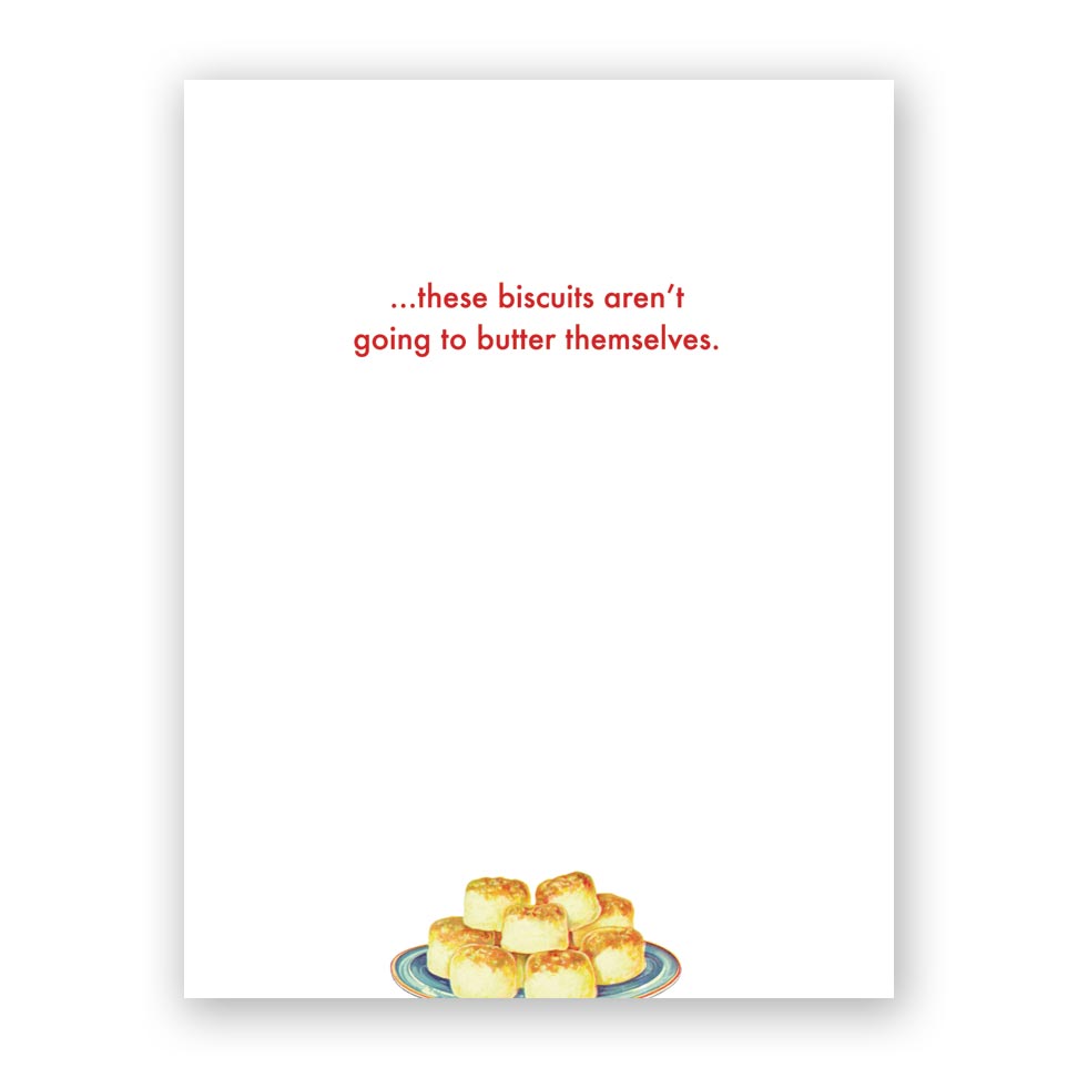 Biscuits Valentine Card