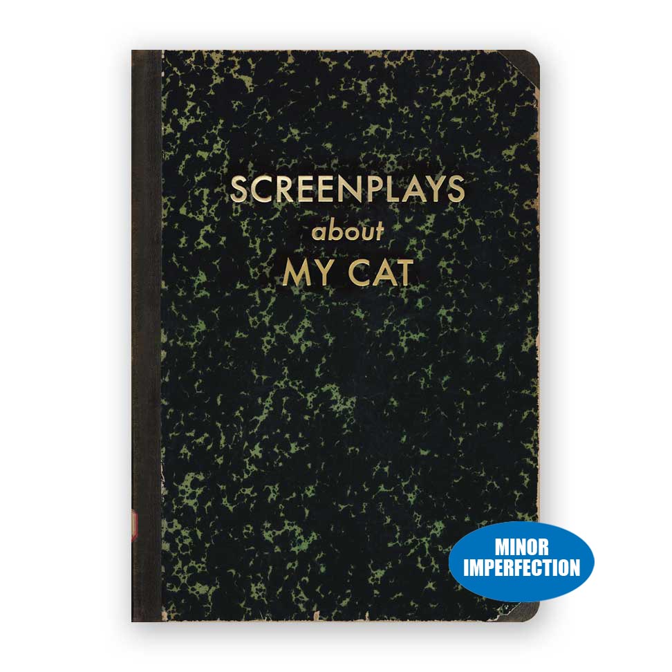 Sale - Screenplays About My Cat Journal