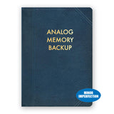 Sale - Analog Memory Backup Journal