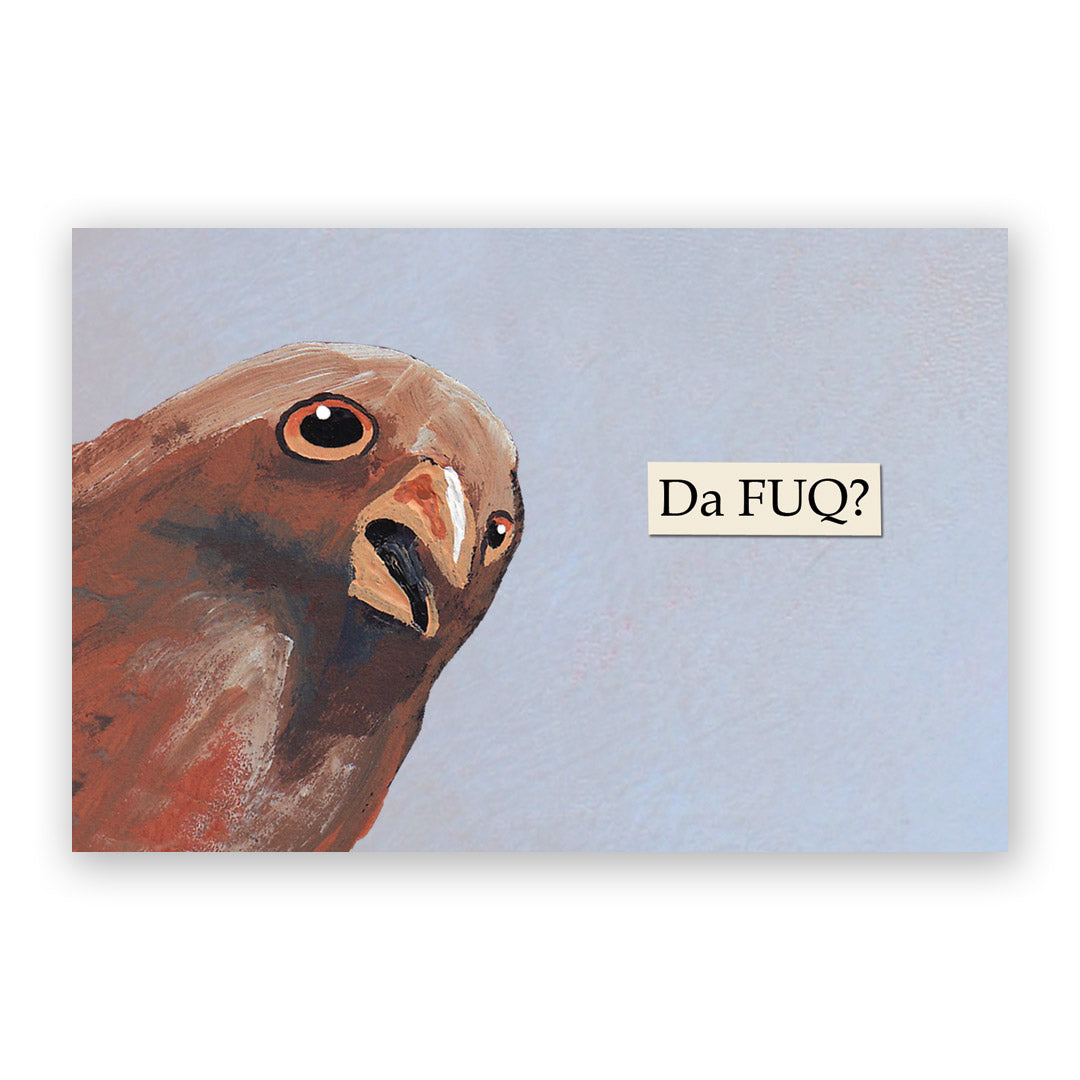 Da FUQ? Postcards - Set of 12 - Troubled Birds