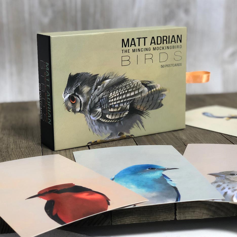 Matt Adrian Fine Art Postcard Set of 50