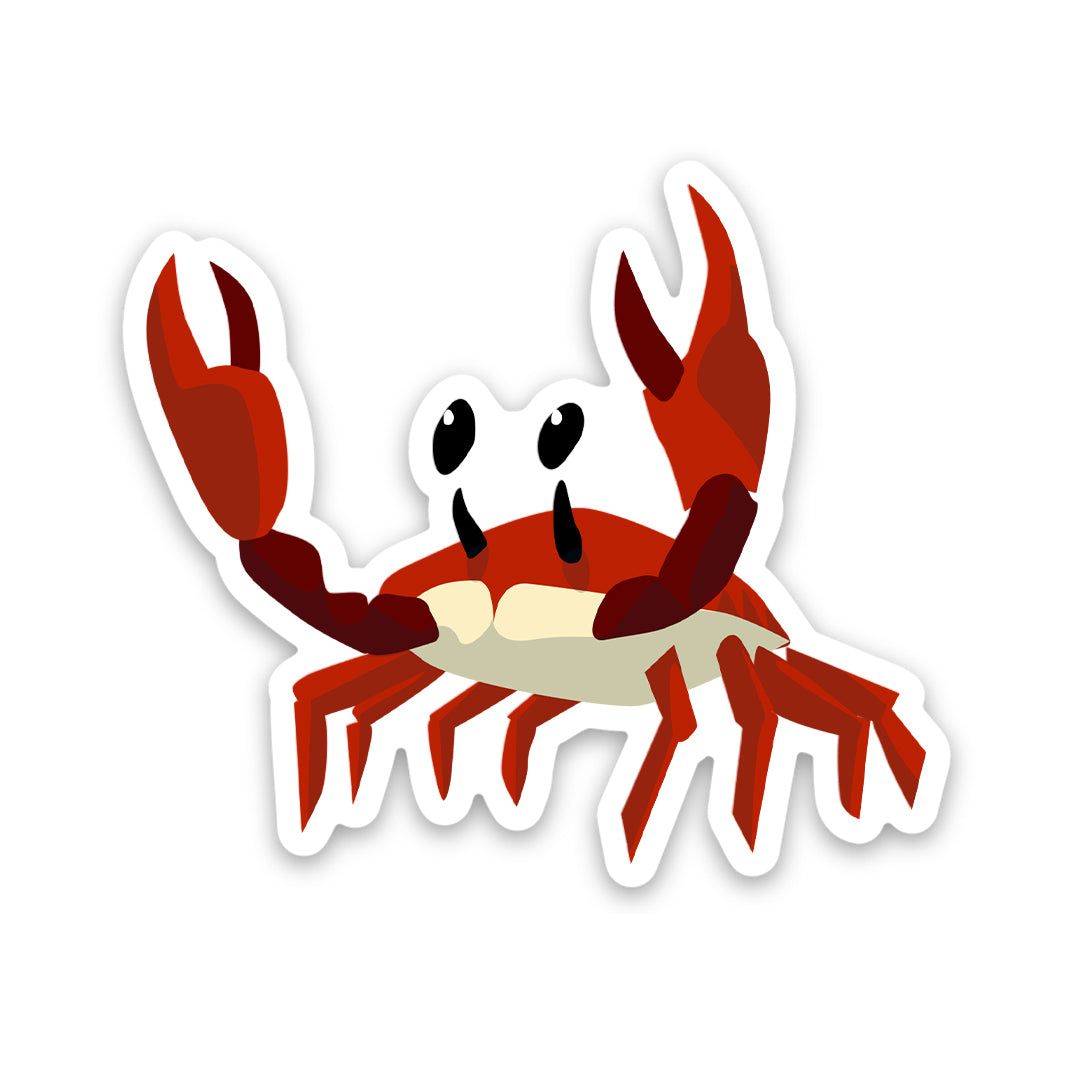 Crab Sticker