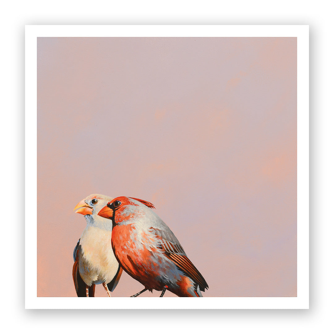 12 x 12 Limited Edition Art Print - He Is Full Of Romantic Surprises...